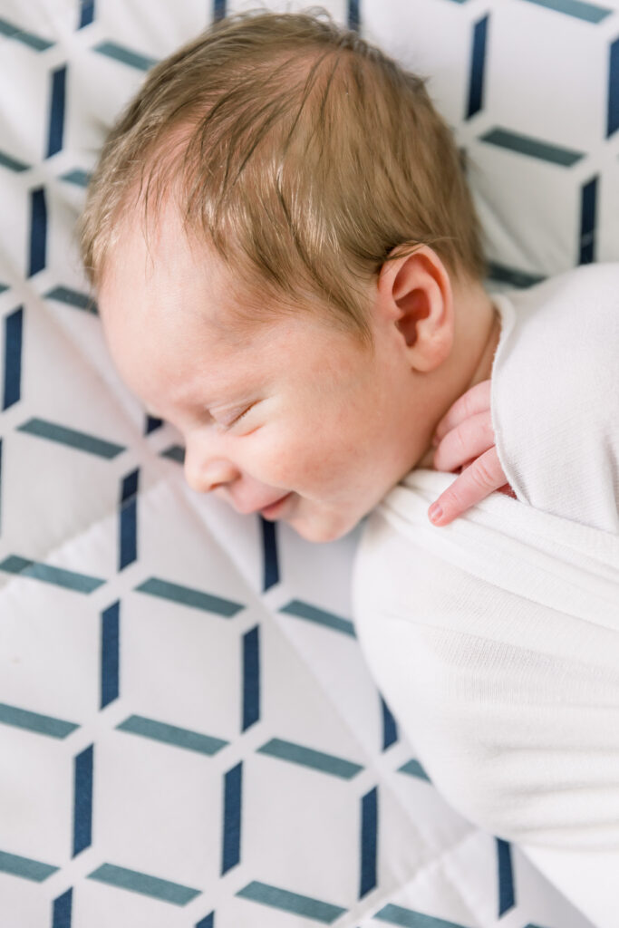 Newborn session photograph